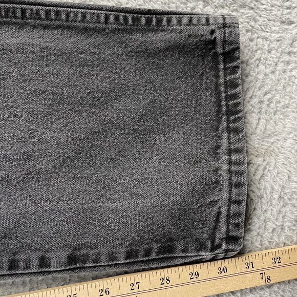 Wrangler Jeans Mens 40x32 Cowboy Cut Black Denim 13MWZWK Vintage - Picture 5 of 7